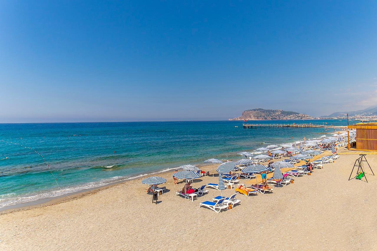 Relax Beach Hotel Alanya Exteriör bild